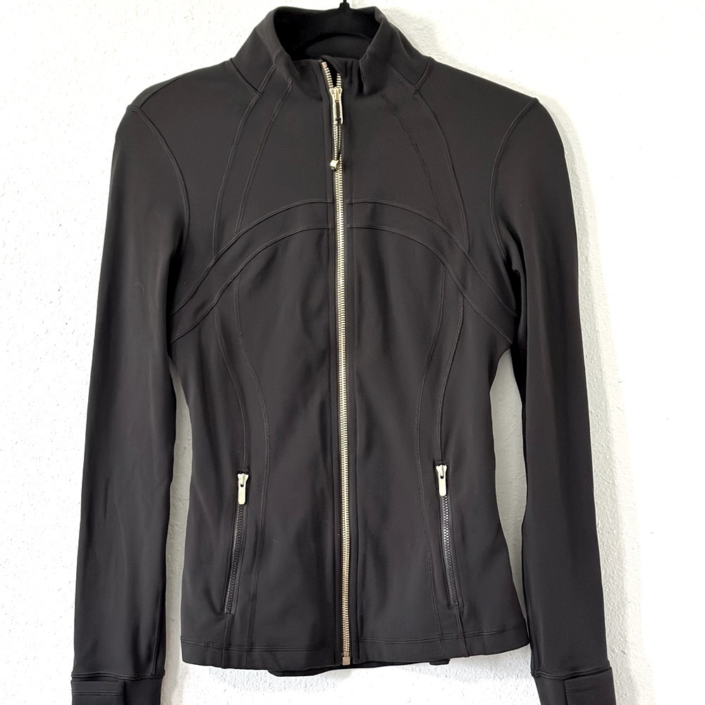 Lululemon 🍋Define Jacket Nulu 🖤Black/Gold